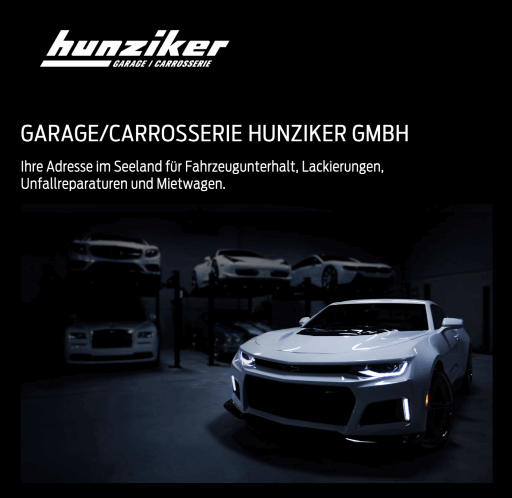 Garage/Carrosserie Hunziker GmbH | Täuffelen